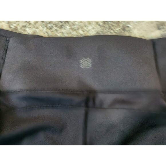 Women's FLX Black Biking Shorts With Zip Pockets Size XL - Picture 8 of 8